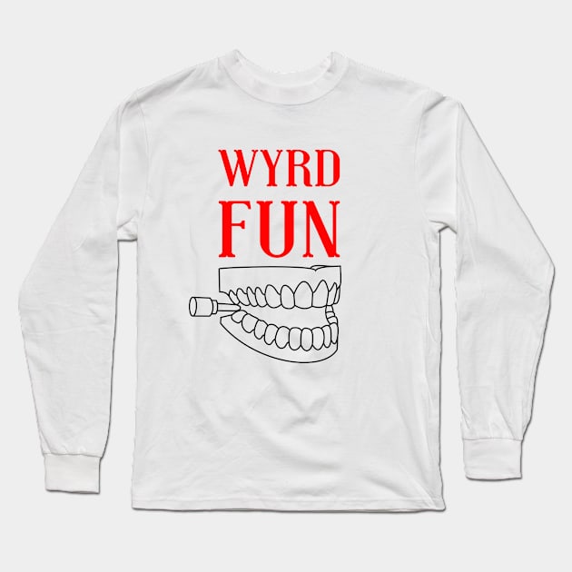 Wyrdo toy gnashers Long Sleeve T-Shirt by wyrdfun